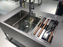 Кухонная мойка FRANKE - Box Center BWX 220-54-27 TL рабочий центр слева (127.0538.260)